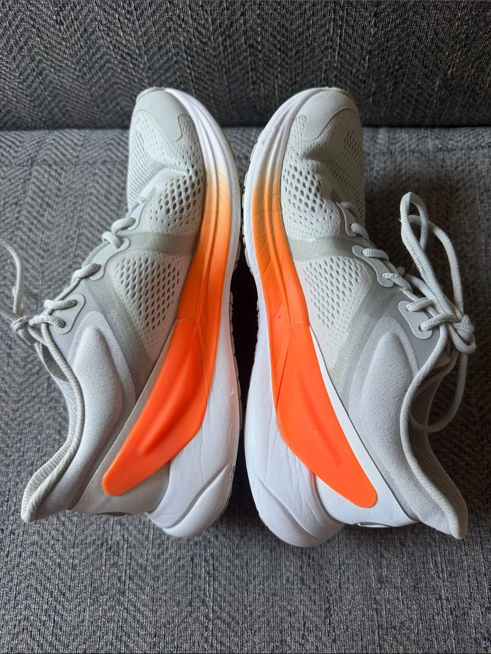 Lululemon Blissfeel Womens Running Shoe Vapor / Highlight Orange / White Size: 7